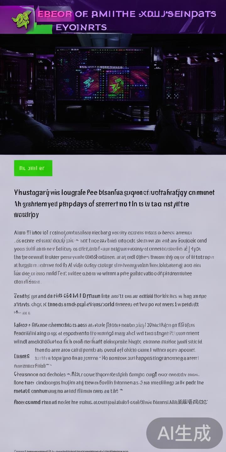 近年来，随着电子竞技和线上游戏产业的快速发展，玩家